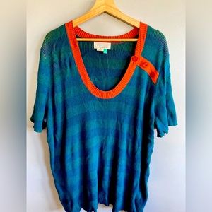3XL Anthropologie Knit Top